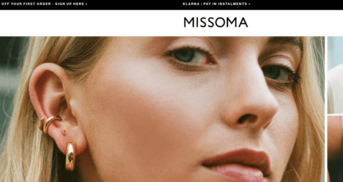 Missoma 官網評價5星優惠碼、折扣券省錢情報 Missoma